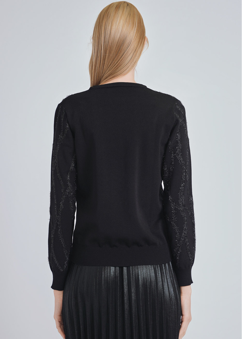 BARAQ KNITTED TOP WOMEN BLACK main image 0